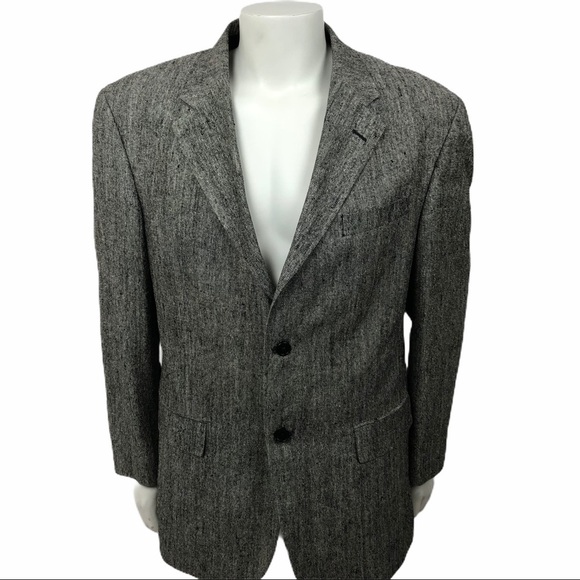 Oscar De La Renta Mens Blazer Sports Jacket Sz 44R